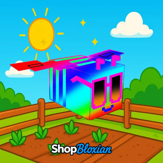 Rainbow Disco Bee