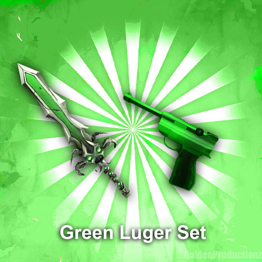 Green Luger Set (2 Items)